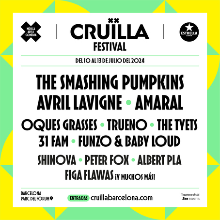 Cruila Festival Barcelona 2023 Poster