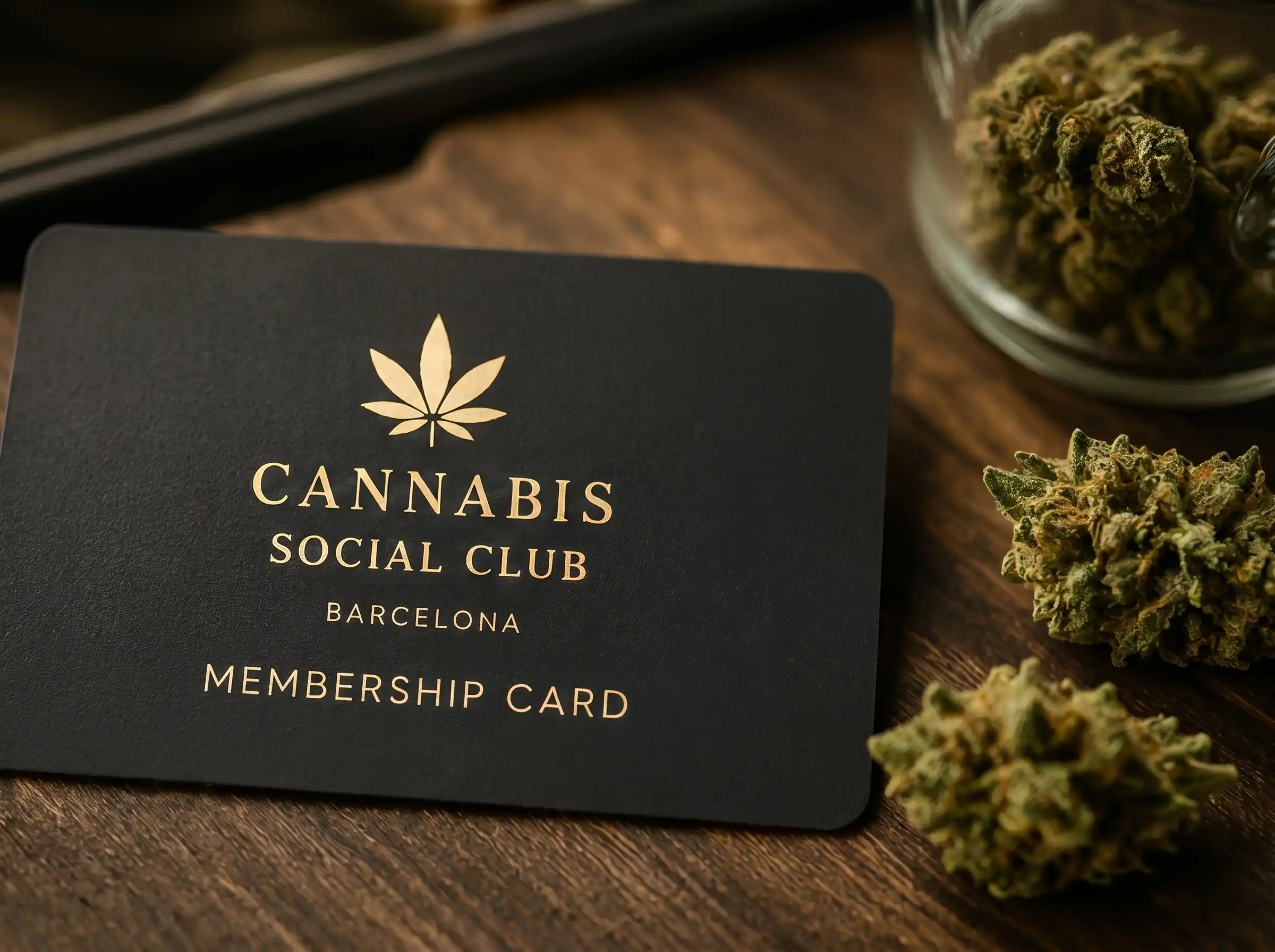 Proceso de membresía en un club cannábico de Barcelona